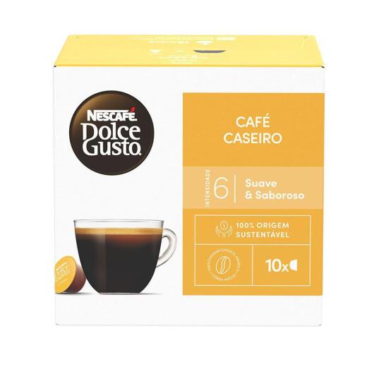 Nescafé DOLCEGUSTO Café Caseiro 10 cápsulas 80g - Imagem em destaque