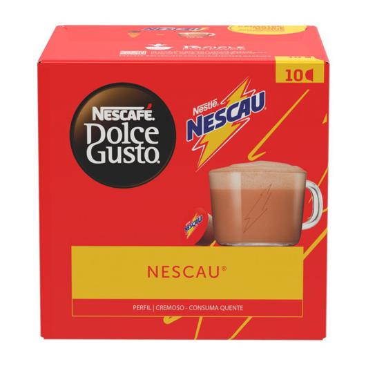 Achocolatado em Cápsula NESCAFÉ DOLCEGUSTO Sabor Nescau 10 Cápsulas - Imagem em destaque