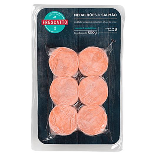 Medalhão de Salmão Frescatto 500g - Imagem em destaque