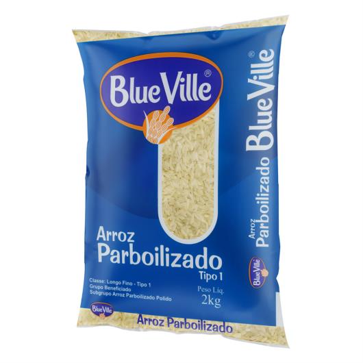 Arroz Parboilizado Tipo 1 Blue Ville Pacote 2kg - Imagem em destaque