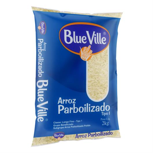 Arroz Parboilizado Tipo 1 Blue Ville Pacote 2kg - Imagem em destaque