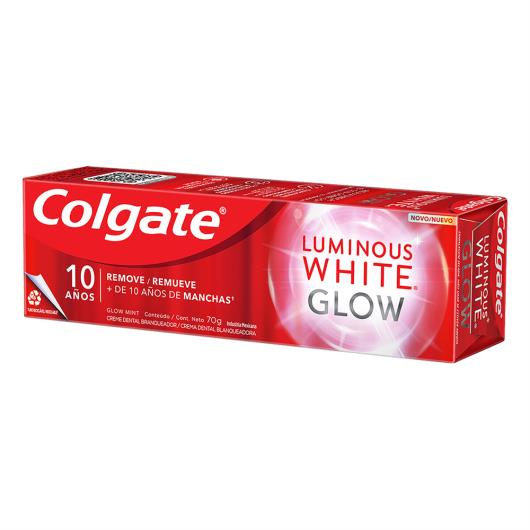 Creme Dental Glow Mint Colgate Luminous White Caixa 70g - Imagem em destaque