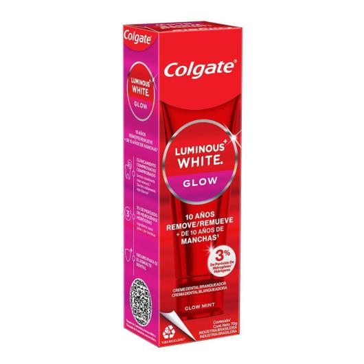 Creme Dental Clareador Colgate Luminous White Glow 70g - Imagem em destaque