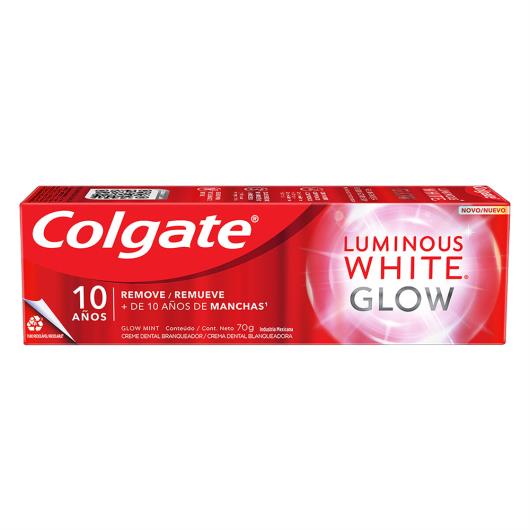 Creme Dental Glow Mint Colgate Luminous White Caixa 70g - Imagem em destaque