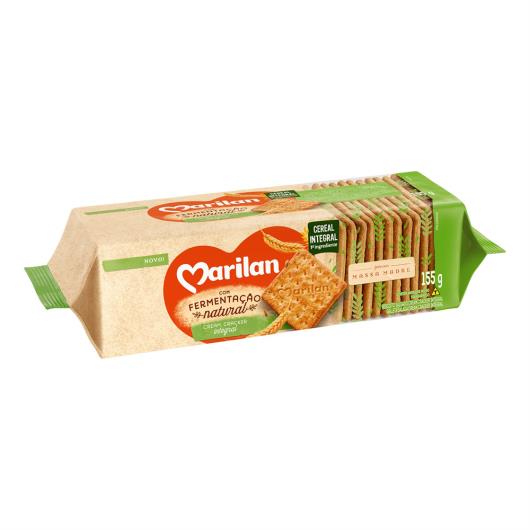 Biscoito Cream Cracker Integral Marilan Pacote 155g - Imagem em destaque