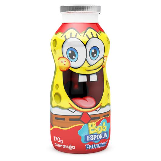 Iogurte bob esponja morango Batavo Batavinho 170g - Imagem em destaque