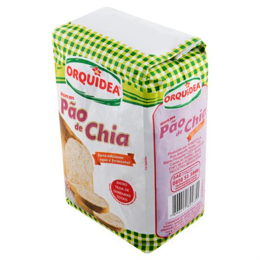 Mistura Para Pão Chia Orquídea Pacote 1kg - Imagem em destaque