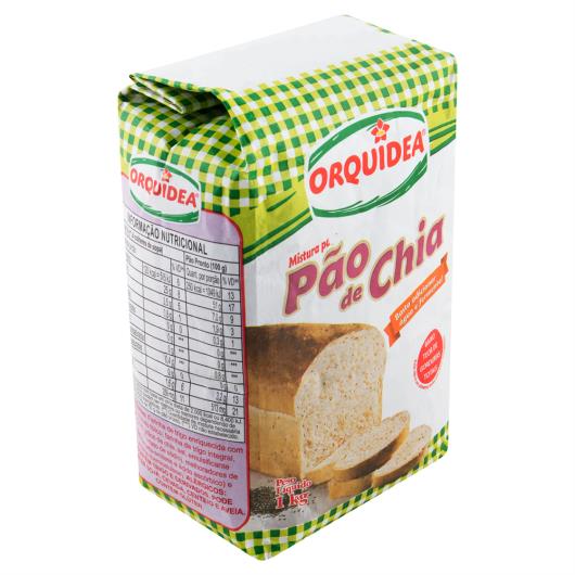 Mistura Para Pão Chia Orquídea Pacote 1kg - Imagem em destaque