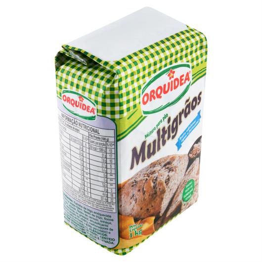 Mistura para Pão Multigrãos Orquídea Pacote 1kg - Imagem em destaque