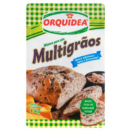 Mistura para Pão Multigrãos Orquídea Pacote 1kg - Imagem em destaque