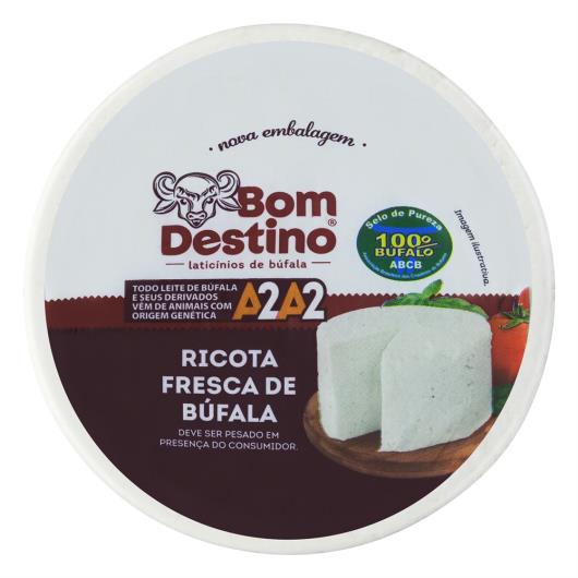 Ricota de Búfala Fresca Bom Destino 300g - Imagem em destaque