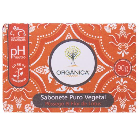 Sabonete em Barra Orgânic Pêssego 90g - Imagem em destaque