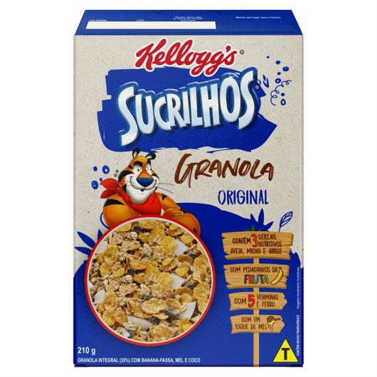 Granola Original Kellogg's Sucrilhos Caixa 210g Sonda Supermercado