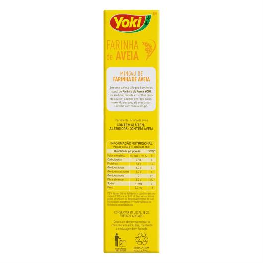 Farinha de Aveia Yoki Caixa 170g - Imagem em destaque