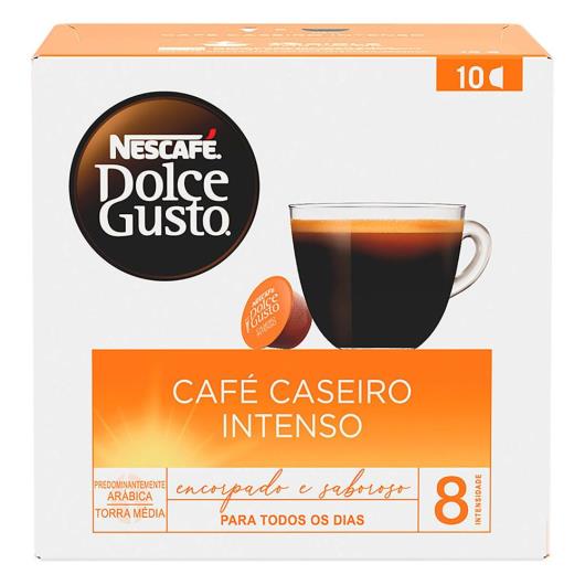 Café em Cápsula NESCAFÉ DOLCEGUSTO Café Caseiro Intenso 10 Cápsulas 90g - Imagem em destaque