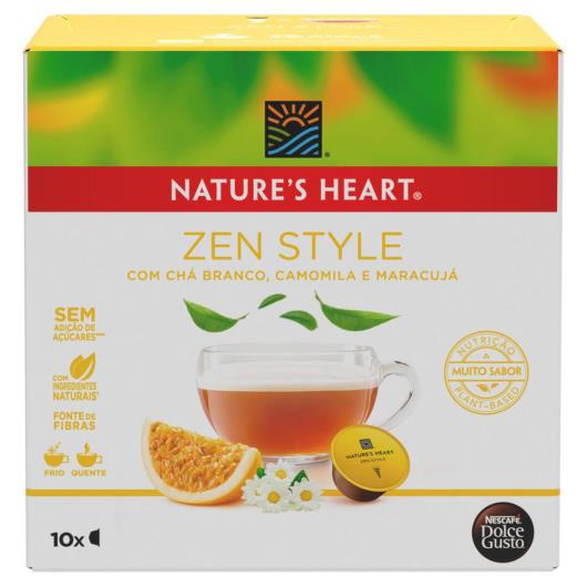 Chá em Cápsula NATURES HEART TEA Zen Style 10 Cápsulas 60g - Imagem em destaque