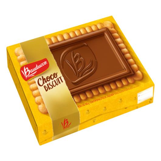 Biscoito Chocolate ao Leite Bauducco Choco Biscuit Caixa 162g - Imagem em destaque