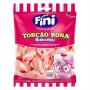 Marshmallow Fini Torção Rosa Recheadinho 80g