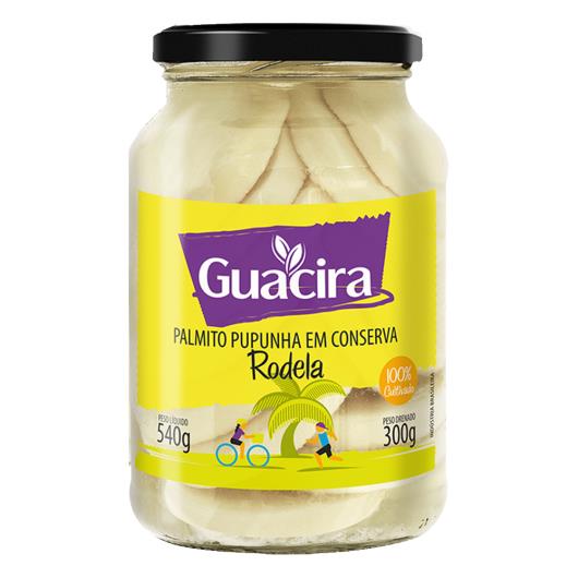 Palmito da Pupunha Guacira Rodela Vidro 300g - Imagem em destaque