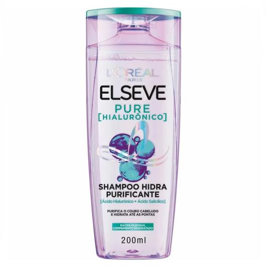 Shampoo Elseve Pure Hialurônico 200ml - Imagem em destaque