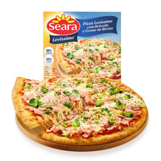 Pizza Levíssimo e Brócolis Seara 420g - Imagem em destaque