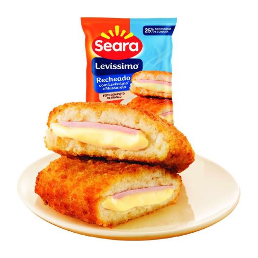 Empanado Frango Levíssimo e Queijo Mussarela Seara 110g - Imagem em destaque