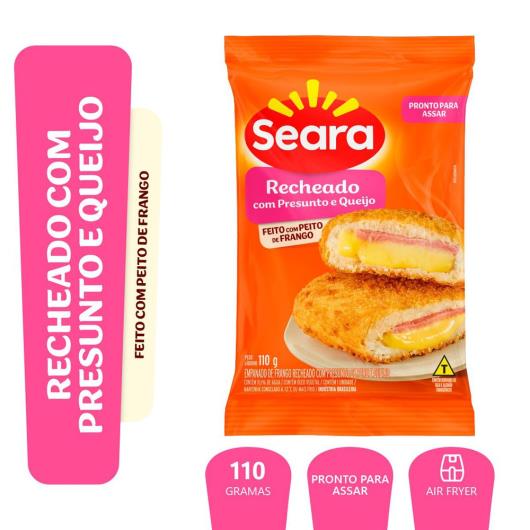 Empanado Frango Presunto e Queijo Seara 110g - Imagem em destaque