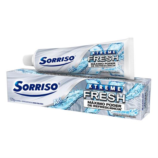 Gel Dental Sorriso Xtreme Fresh Máximo Poder Refrescancia  120g - Imagem em destaque