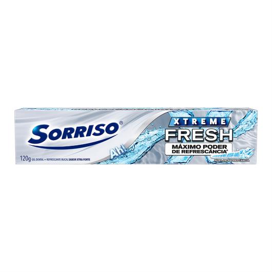 Gel Dental Sorriso Xtreme Fresh Máximo Poder Refrescancia  120g - Imagem em destaque