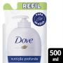 Sabonete Líquido para as Mãos Dove Nutrição Profunda Sachê 500ml Refil Leve Mais Pague Menos