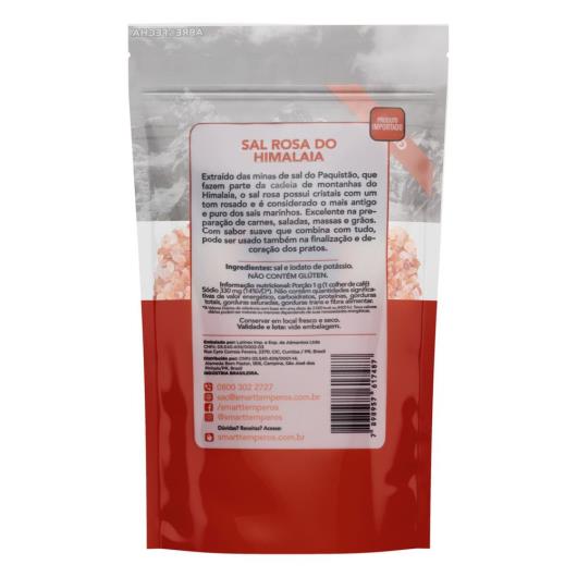 Sal Rosa do Himalaia Grosso Smart Pouch 500g - Imagem em destaque