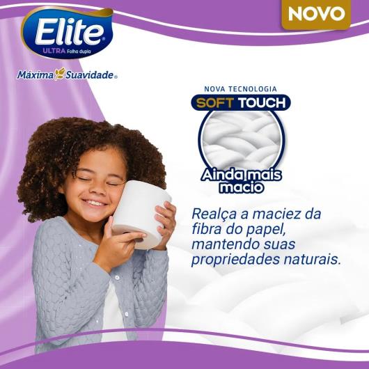 Papel Higiênico Folha Dupla Elite 20m 12 Unidades - Imagem em destaque