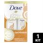 Kit Shampoo 350ml + Condicionador 175ml Dove Texturas Reais Cacheados