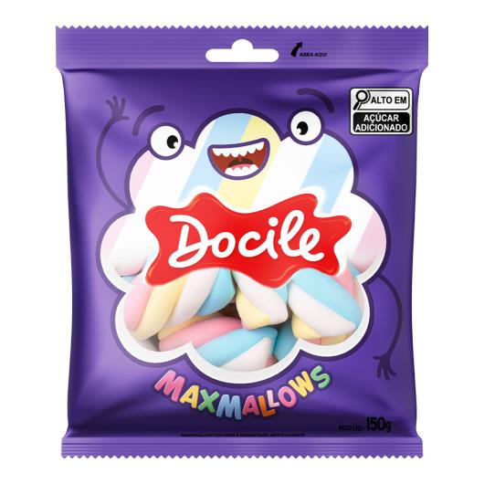 Marshmallow Twist Color Docile Maxmallows Pacote 150g - Imagem em destaque
