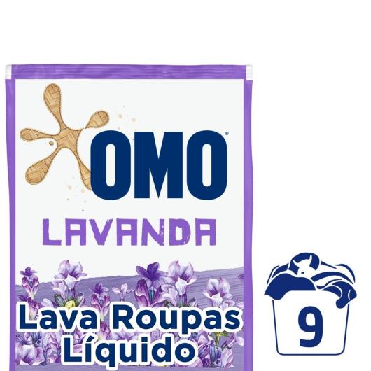 Sabão Líquido Refil Omo Lavanda 900ml - Imagem em destaque