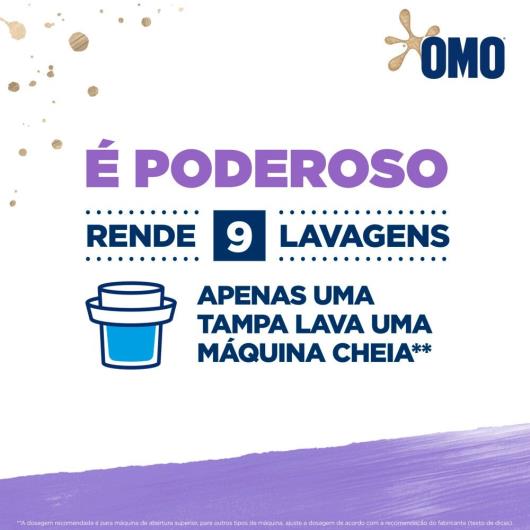 Sabão Líquido Refil Omo Lavanda 900ml - Imagem em destaque