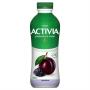 Leite Fermentado Parcialmente Desnatado Ameixa Activia Garrafa 800g