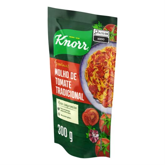 Molho de Tomate Tradicional Knorr Gourmet Sachê 300g - Imagem em destaque