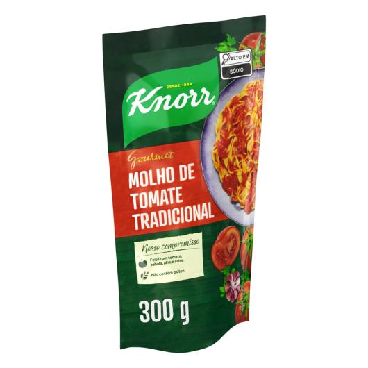 Molho de Tomate Tradicional Knorr Gourmet Sachê 300g - Imagem em destaque