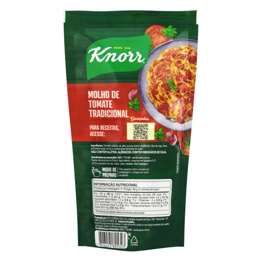 Molho de Tomate Tradicional Knorr Gourmet Sachê 300g - Imagem em destaque