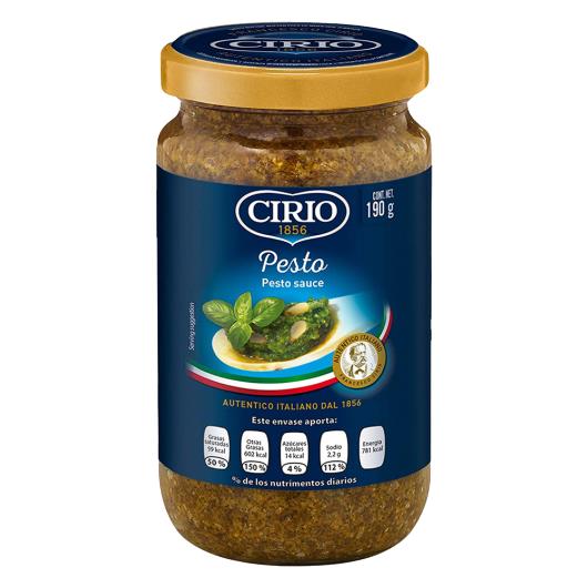 Pesto Cirio Sauce Vidro 190g - Imagem em destaque