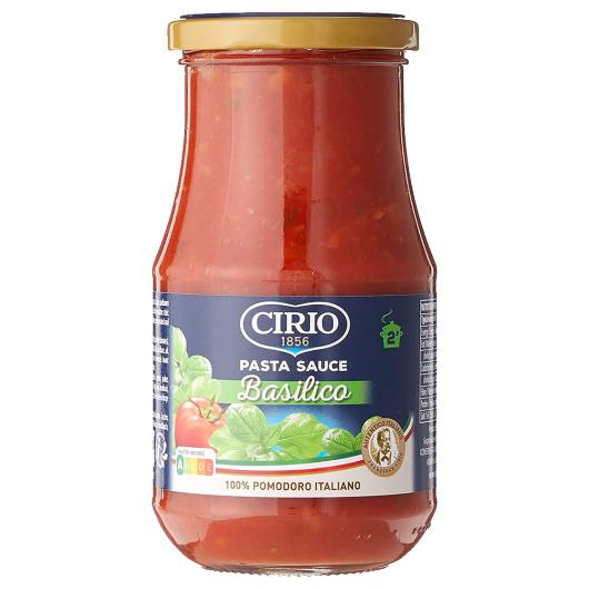 Molho Tomate Cirio Basilico Vidro 420g - Imagem em destaque