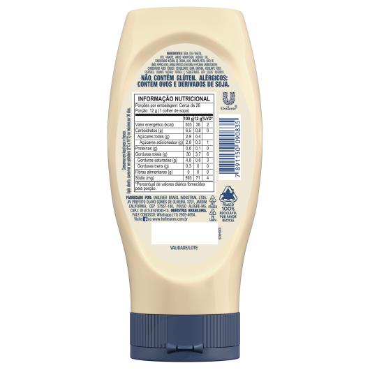 Maionese Hellmann's Churrasco 335g - Imagem em destaque
