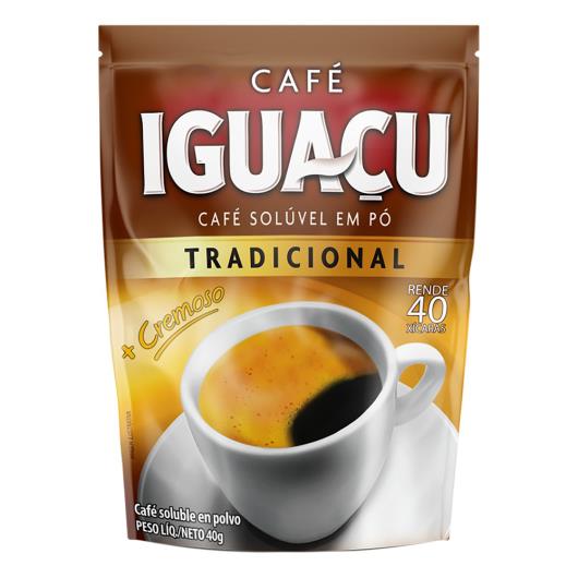 Café Solúvel em Pó Tradicional Iguaçu Sachê 40g - Imagem em destaque