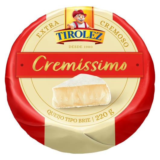 Queijo Brie Tirolez Cremíssimo 220g - Imagem em destaque