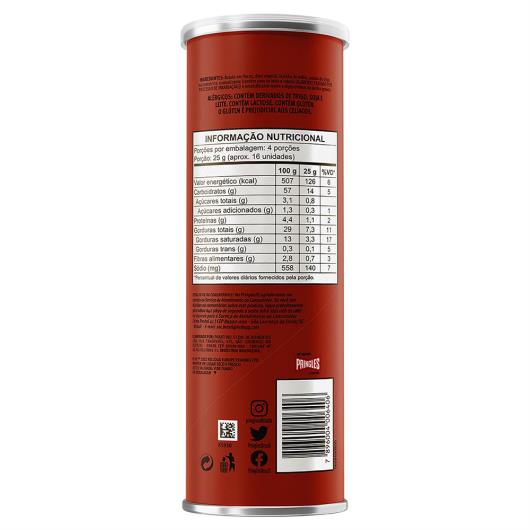 Batata Pringles Churrasco 109g - Imagem em destaque