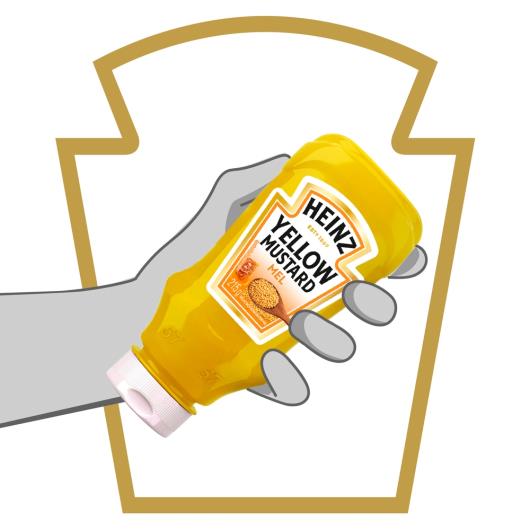 Mostarda Amarela com Mel Heinz Squeeze 220g - Imagem em destaque