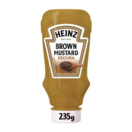 Mostarda Escura Heinz Squeeze 235g - Imagem em destaque