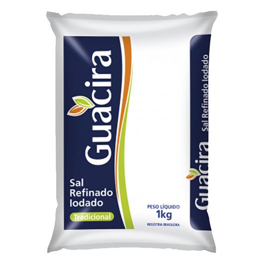 Sal Refinado Iodado Guacira 1kg - Imagem em destaque