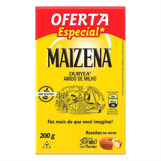 Amido de Milho Maizena Oferta Especial Caixa 200g - Imagem em destaque